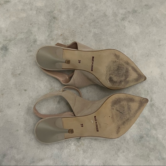 Suede closed toe sandals - Picture 2 of 9